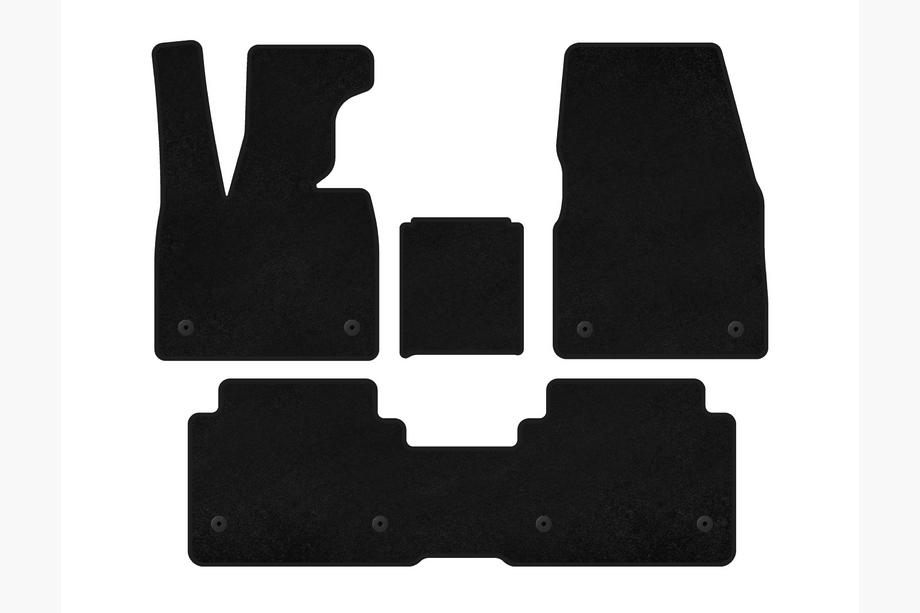 BMW I3 2013-2022 Tapis de sol textile Deluxe (Noir) Image