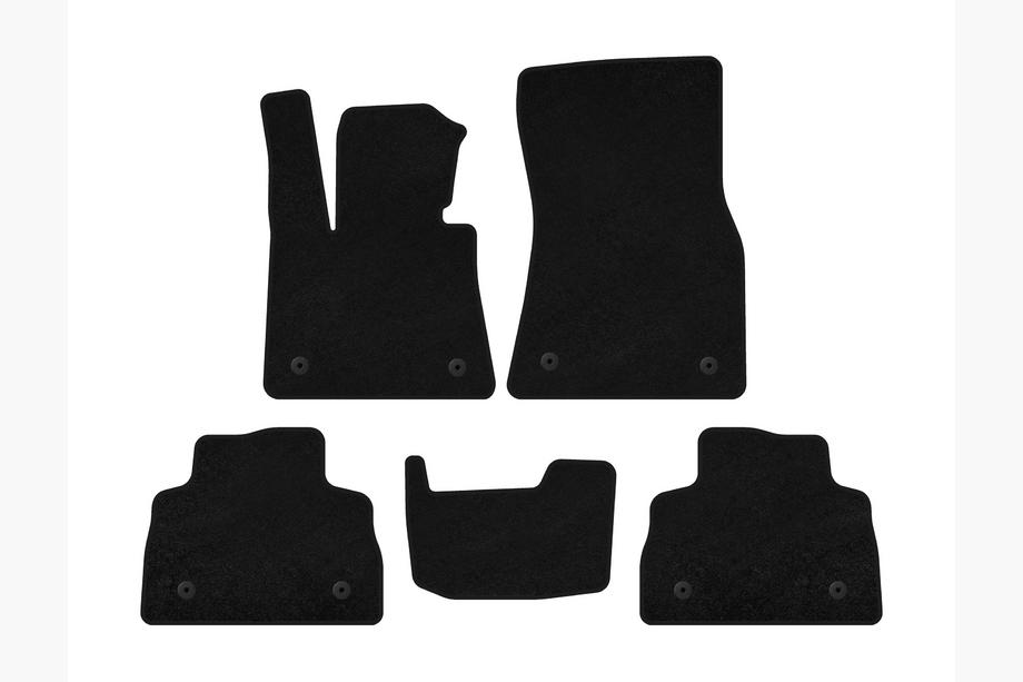 BMW X6 G06 2019–2027 Tapis de sol textile Deluxe (Noir) Image