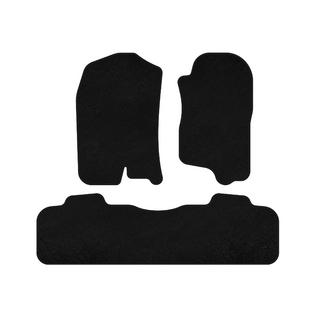 Tapis de sol textile Deluxe (2 rangées, 2007-2014, noir) Chevrolet Tahoe 2014-2019 photo 1