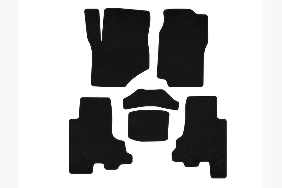 Chevrolet Trailblazer 2002-2012 Tapis de sol textile Deluxe (Noir) Image