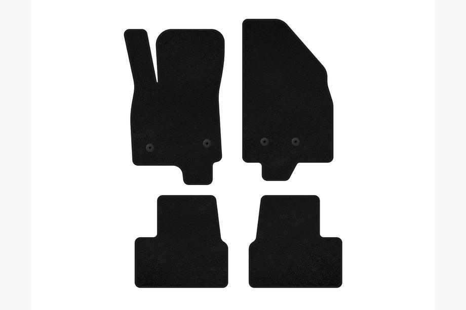Chevrolet Volt 2016-2019 Tapis de sol textile Deluxe (Noir) Image