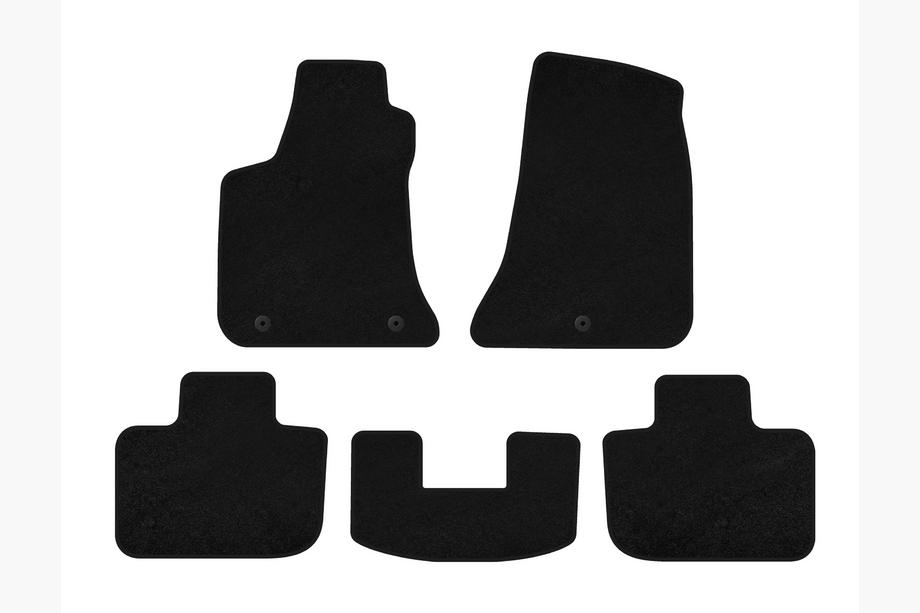 Chrysler C300 2011-2023 Tapis de sol textile Deluxe V1 (Noir) Image