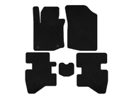 Citroen C-1 2014-2021 Tapis de sol textile Deluxe (HB, Noir) photo 1