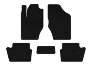 Citroen DS-4 2010-2015 Tapis de sol textile Deluxe (HB, Avant Restylage, Noir) photo 1