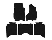 Dodge RAM (DS/DJ/D2) 2009–2024 Tapis de sol textile Deluxe (2013+, 5 places, noir) photo 1