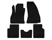 Fiat 500/500L 2013-2022 Tapis de sol textile Deluxe (pour 500L, noir) photo 1