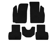 Fiat Doblo I 2001-2005 Tapis de sol textile Deluxe (Noir) photo 1