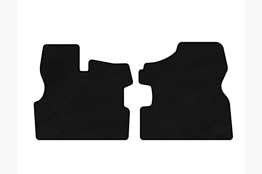 Ford Transit 1991-2000 Tapis de sol textile Deluxe (Noir) Image