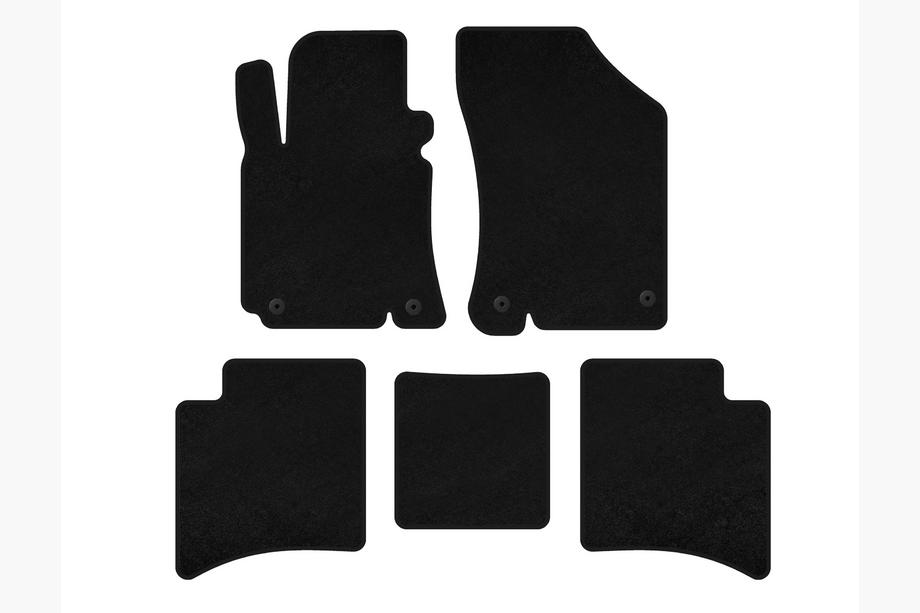 Geely MK Cross 2010-2016 Tapis de sol textile Deluxe (Noir) Image