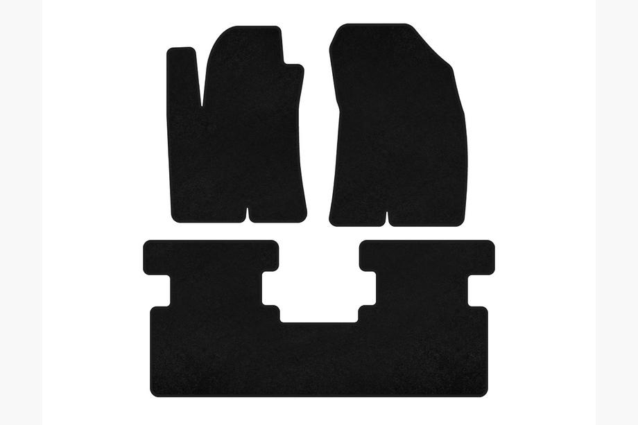Great Wall Haval Jolion 2020- Tapis de sol textile Deluxe (2 roues motrices, Noir) Image