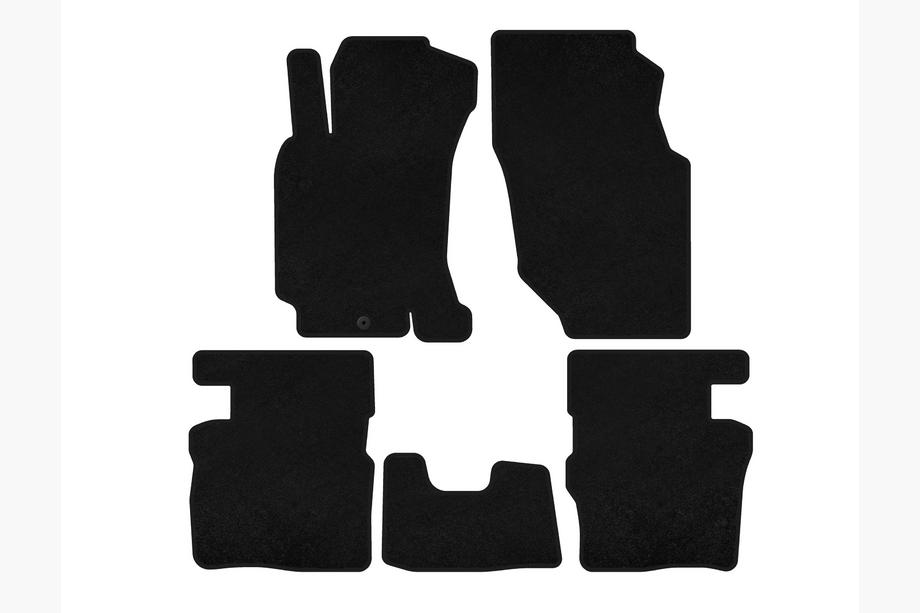 Honda HR-V 1998-2006 Tapis de sol textile Deluxe (5 portes, noir) Photo 1