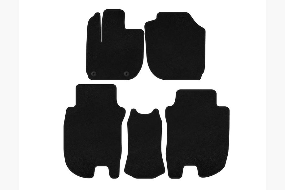 Honda HR-V 2014-2021 Tapis de sol textile Deluxe (Noir) Image