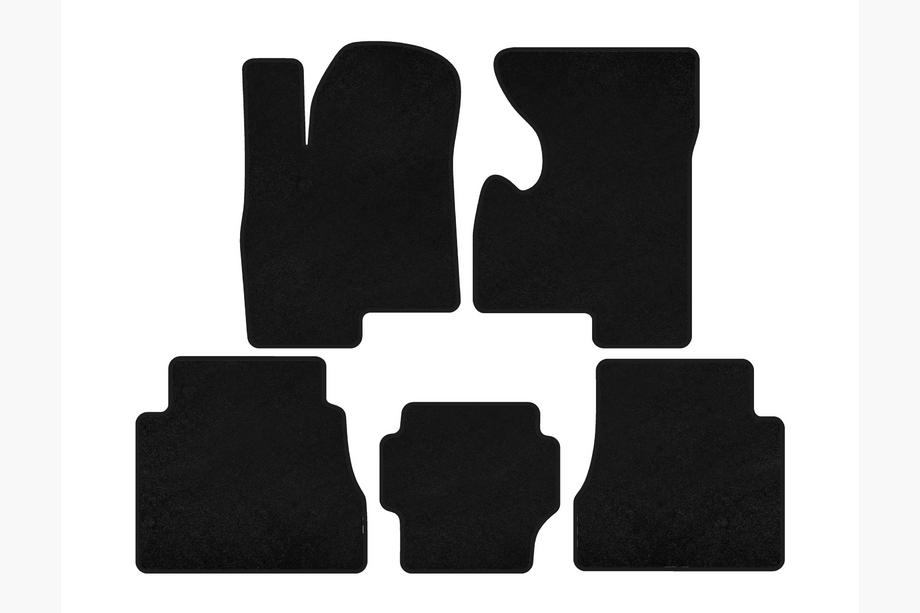 Hummer H2 2002-2009 Tapis de sol textile Deluxe (Noir) Image