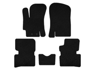 Hyundai Accent 2006-2010 Tapis de sol textile Deluxe (SD, Noir) photo 1