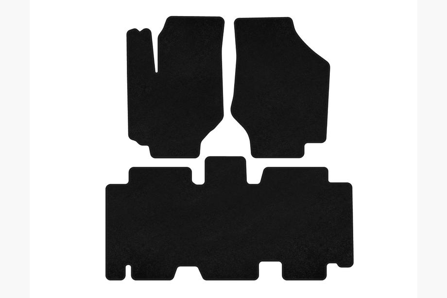 Hyundai Trajet 2000-2007 Tapis de sol textile Deluxe (Noir) Image