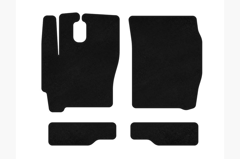 Iveco Eurocargo 2002-2008 Tapis de sol textile Deluxe (Noir) Image