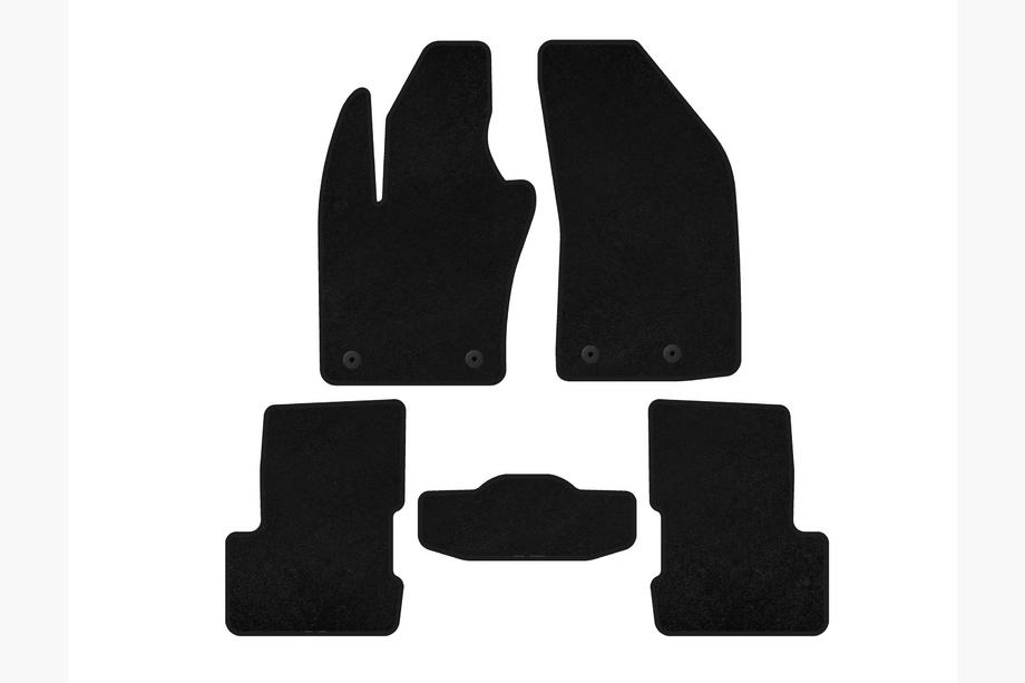 Jeep Renegade 2014- Tapis de sol textile Deluxe V-2 (Noir) Image