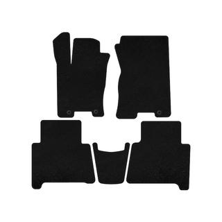 Tapis de sol textile Deluxe (2 rangées, Noir) photo 1