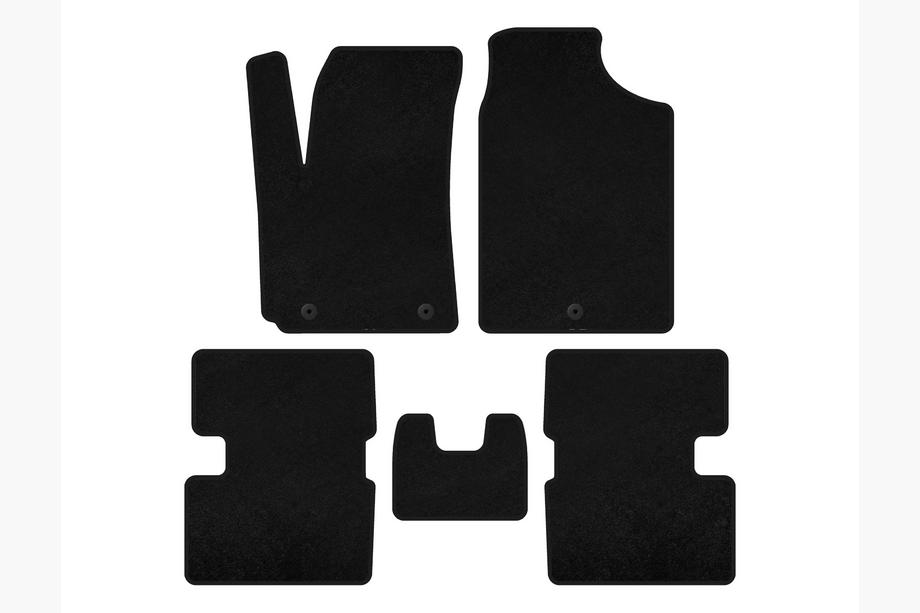 Kia Picanto 2016- Tapis de sol textile Deluxe (HB, Noir) Image