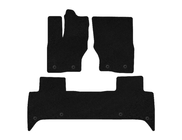 Land Rover Discovery V 2017- Tapis de sol textile Deluxe (5 places, noir) photo 1