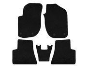 Land Rover Freelander I 1997-2006 Tapis de sol textile Deluxe (Noir) photo 1