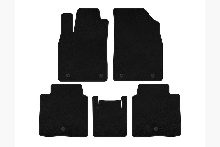 Lexus ES 2012-2018 Tapis de sol textile Deluxe (SD, Hybride, noir) Image