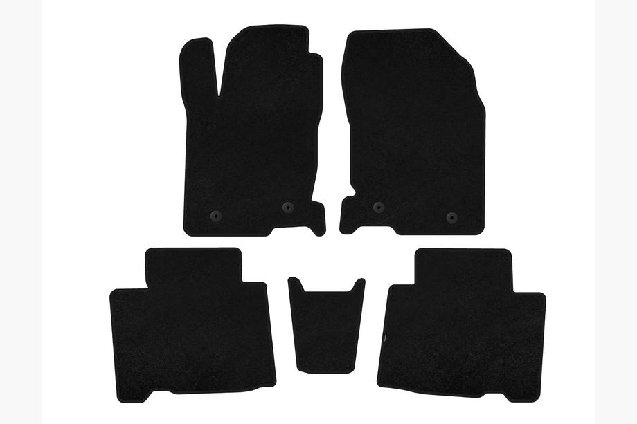 Lexus NX 2014-2021 Tapis de sol textile Deluxe (Noir) Image