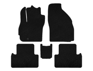 Mazda 5 2005-2009 Tapis de sol textile Deluxe (2 rangées, 7 places, noir) photo 1
