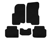 Smart 1998-2007 Tapis de sol textile Deluxe (2003-2007, Forfour, Noir) photo 1