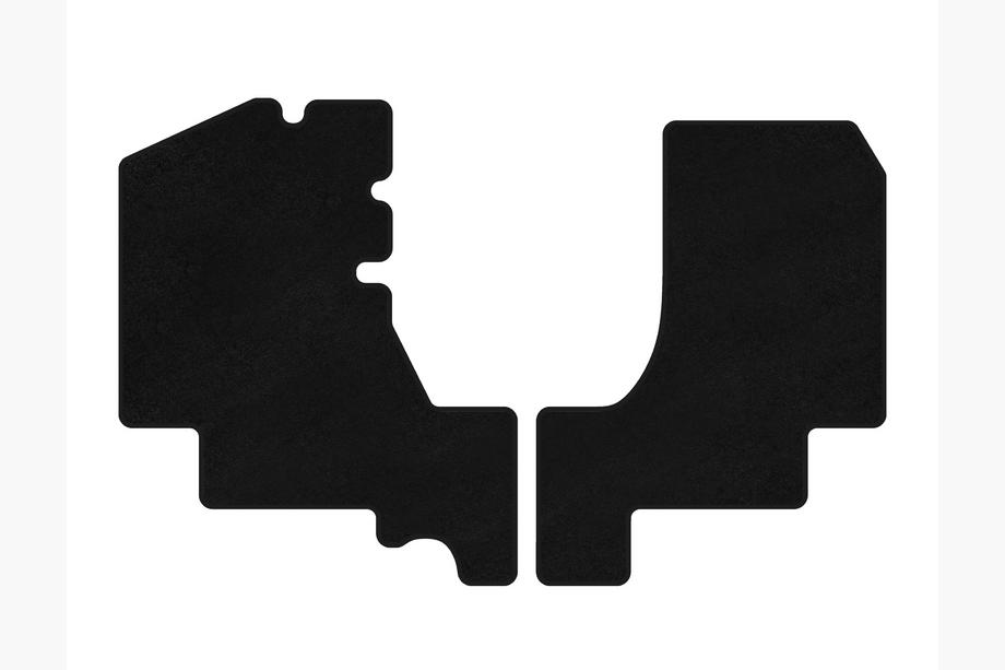 Mercedes T1 (207-410) 1977-1995 Tapis de sol textile Deluxe (Noir) Image