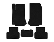 Mercedes A-class W176 2012-2018 Tapis de sol textile Deluxe (Noir) photo 1