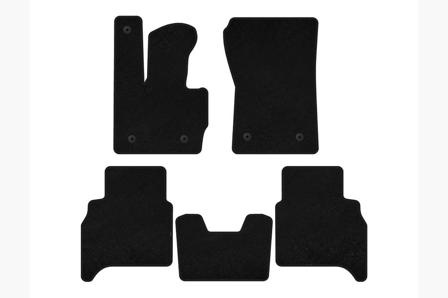 Mercedes G class W463 2018-2024 Tapis de sol textile Deluxe (Automatique, Noir) Photo 1