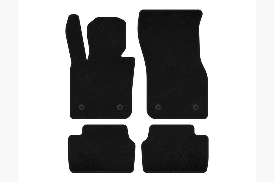 Mini Cooper F55/56/57 2014-2023 Tapis de sol textile Deluxe (pour F55, 5 portes, noir) Photo 1