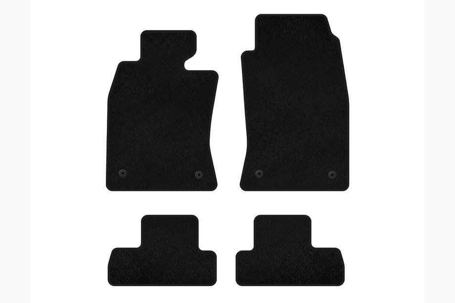 Mini Cooper R50/52/53 2000-2006 Tapis de sol textile Deluxe (pour R50, noir) Image