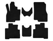 Mitsubishi Grandis 2003-2011 Tapis de sol textile Deluxe (2 rangées, 7 places, noir) photo 1