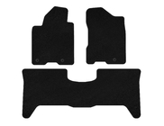 Nissan Armada 2003-2015 Tapis de sol textiles Deluxe (2 rangées, 2003-2008, noir) photo 1