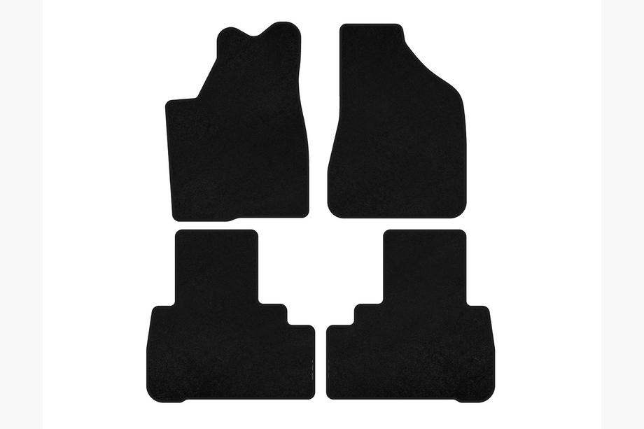 Nissan Murano 2002-2008 Tapis de sol textile Deluxe (Noir) Image