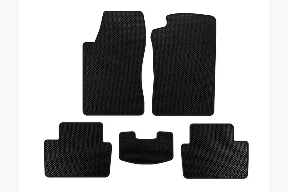 Opel Vectra B 1995-2002 Tapis de sol textile Deluxe (LB, Noir) Image
