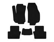 Opel Zafira B 2005–2011 Tapis de sol textile Deluxe (Restylage, 2 rangées, noir) photo 1