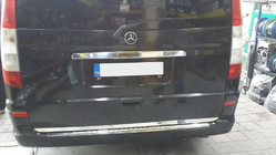 Mercedes Vito W639 2004-2014 Baguette de Coffre Acier Inoxydable photo 3