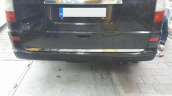 Mercedes Viano 2004-2014 Baguette de Coffre Acier Inoxydable photo 4
