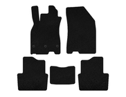 Renault Megane III 2009-2016 Tapis de sol textile Deluxe (SD, Noir) photo 1