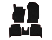 Renault Zoe 2012-2019 Tapis de sol textile Deluxe (HB, Noir) photo 1