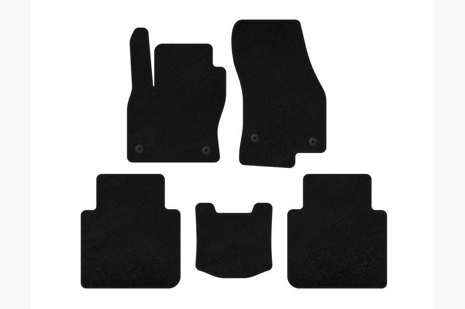 Seat Tarraco 2018- Tapis de sol textile Deluxe (Noir) Image