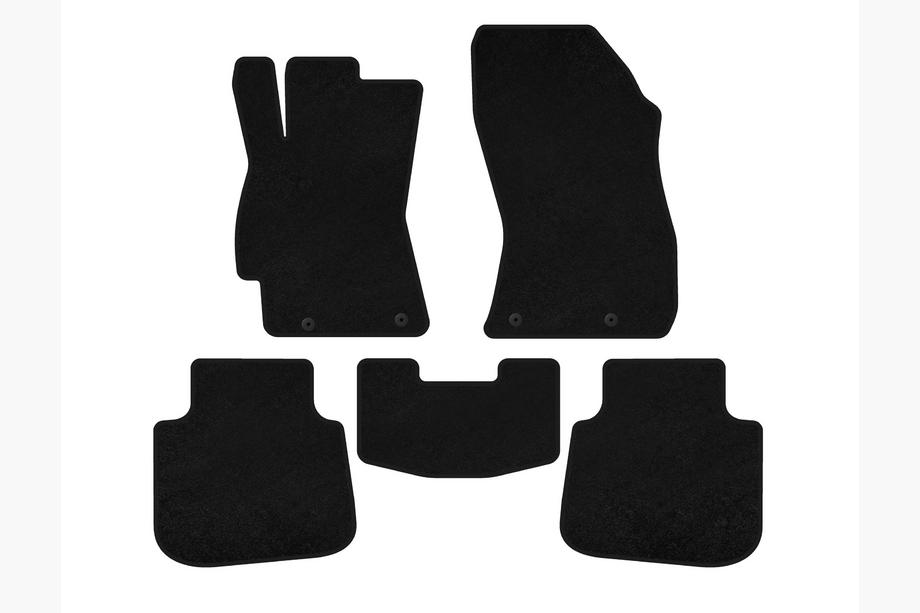 Subaru Legacy 2014-2019 Tapis de sol textile Deluxe (SD, Legacy BN, noir) Image