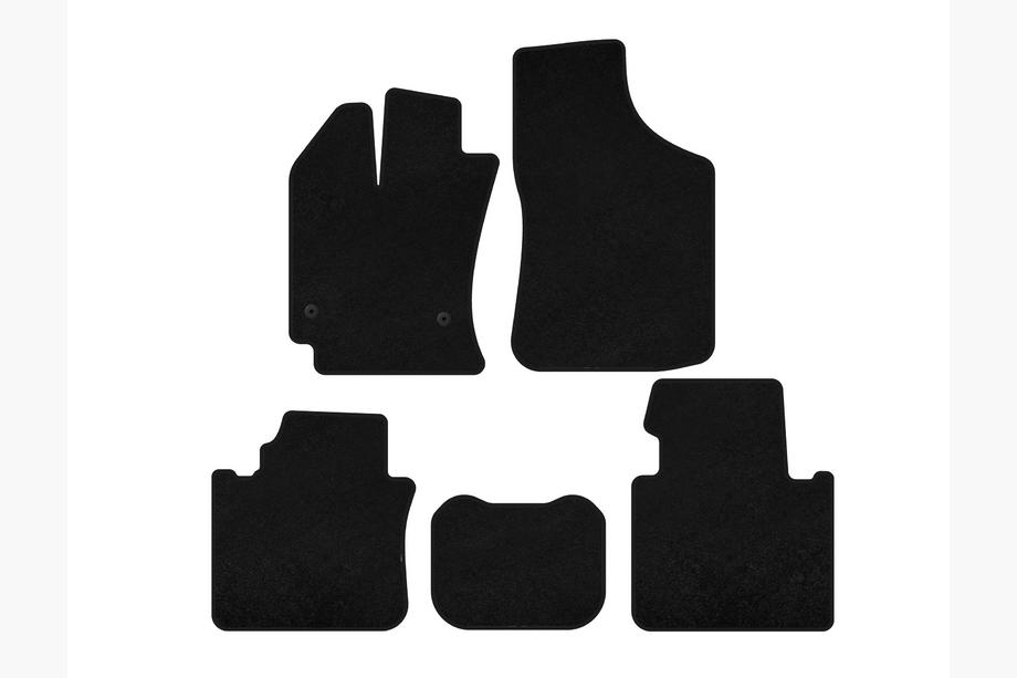 Toyota Venza 2008-2017 Tapis de sol textile Deluxe (Noir) Image