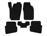 Volkswagen Polo 2001-2009 Tapis de sol textile Deluxe (HB, 3/5 portes, noir) photo 1