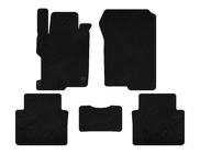 Honda Accord IX 2013-2017 Tapis de sol textile Deluxe (SD, Noir) photo 1