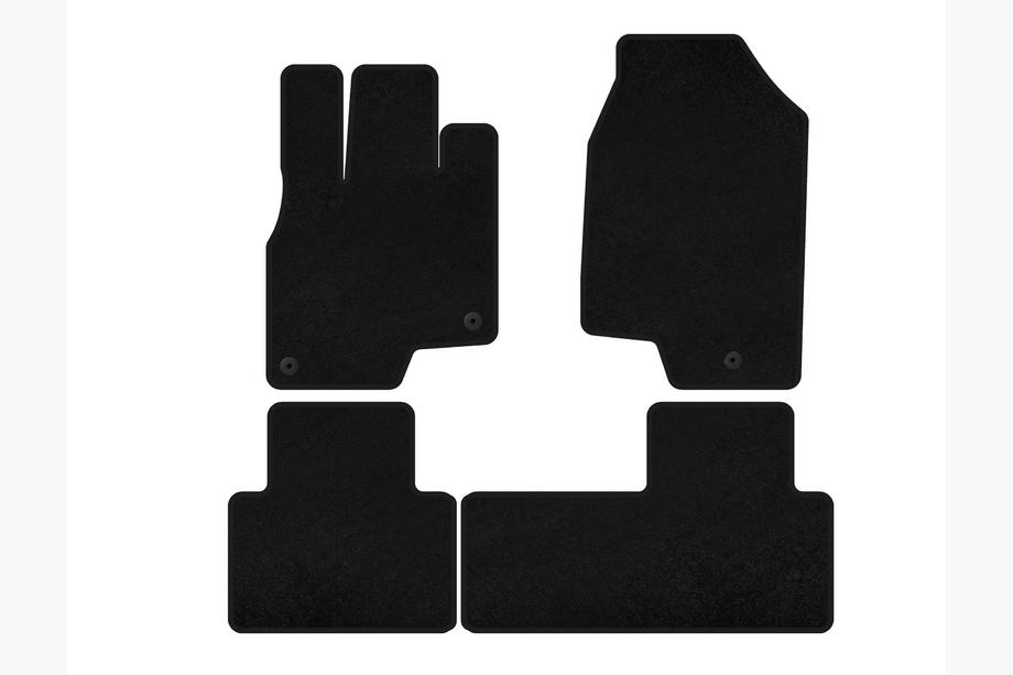 Acura RDX 2018- Tapis de sol textile Deluxe (Noir) Image
