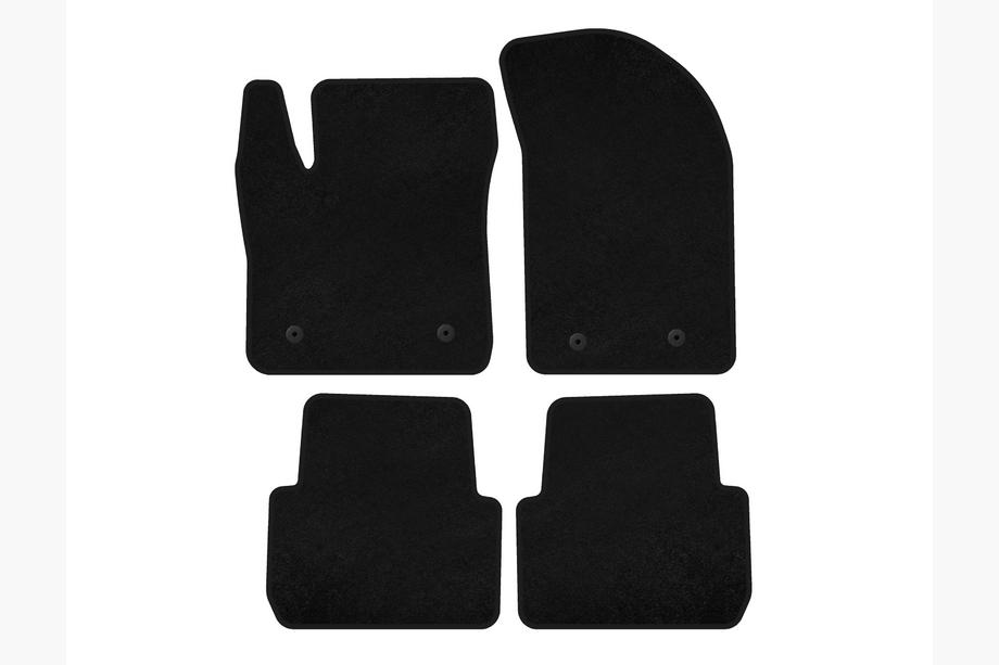 Chrysler 200 I 2010-2014 Tapis de sol textile Deluxe (SD, Noir) Image